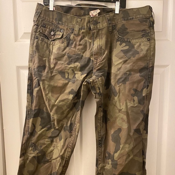true religion army fatigue pants